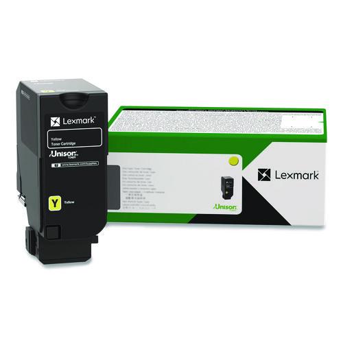 Image of Lexmark 71C00YG Toner, 5,000, Page-Yield, Yellow