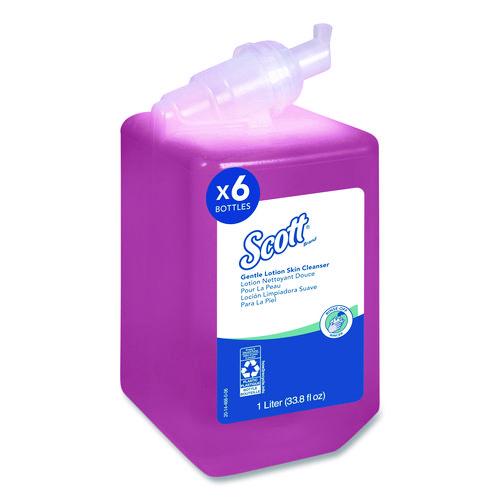 Image of Scott® 91556 Essential Skin Cleanser Refill, Floral Scent, 1,000 mL, 6/Carton