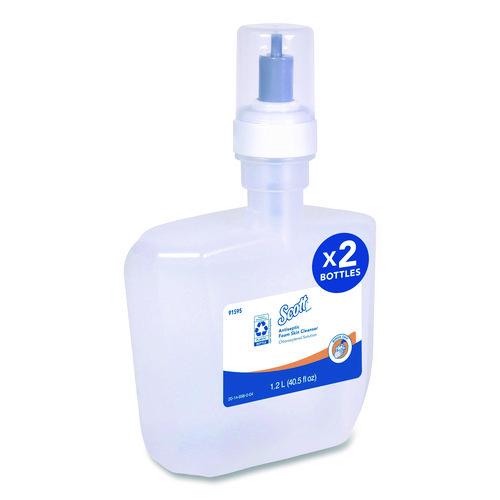 Image of Scott® 91595 Antiseptic Foam Skin Cleanser Refill, Unscented, 1,200 mL
