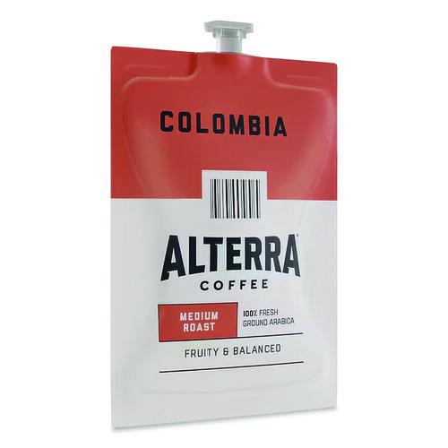 Image of ALTERRA® MDRA180 Coffee Freshpack Pods, Colombia, Medium Roast, 0.28 Oz, 100/carton