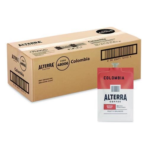 Image of ALTERRA® MDRA180 Coffee Freshpack Pods, Colombia, Medium Roast, 0.28 Oz, 100/carton