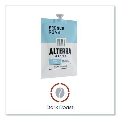 Image of ALTERRA® MDRA184 Coffee Freshpack Pods, French Roast, Dark Roast, 0.32 Oz, 100/carton