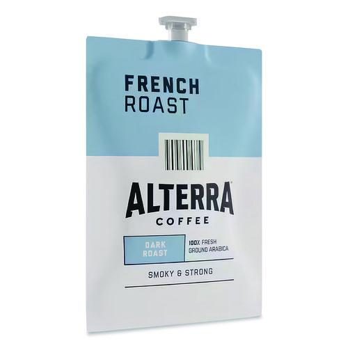 Image of ALTERRA® MDRA184 Coffee Freshpack Pods, French Roast, Dark Roast, 0.32 Oz, 100/carton