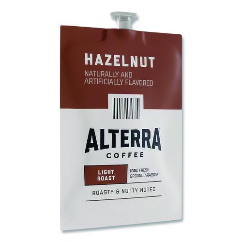 Image of ALTERRA® MDRA185 Coffee Freshpack Pods, Hazelnut, Medium Roast, 0.23 Oz, 100/carton