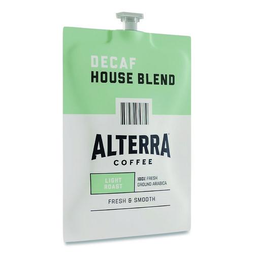 Image of ALTERRA® MDRA187 Coffee Freshpack Pods, House Blend Decaf, Light Roast, 0.25, 100/carton