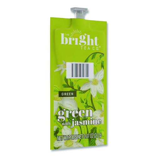 Image of The Bright Tea Co. MDRB503 Tea Freshpack Pods, Green With Jasmine, 0.03 Oz, 100/carton