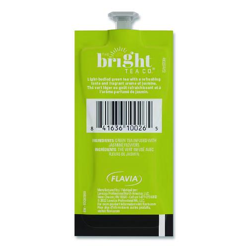 Image of The Bright Tea Co. MDRB503 Tea Freshpack Pods, Green With Jasmine, 0.03 Oz, 100/carton