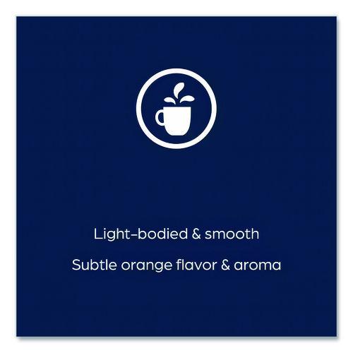 Image of The Bright Tea Co. MDRB504 Tea Freshpack Pods, White With Orange, 0.05 Oz, 100/carton