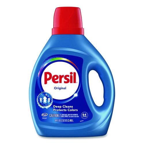 Image of Persil® 2420005449 Original Liquid HE Laundry Detergent, 64 Loads, 84 oz Bottle, 4/Carton
