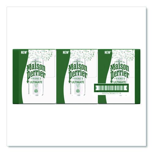 Image of Nestle® 12575220 Maison Perrier Sparkling Water, Plain, 11.15 oz, 8 Cans/Box
