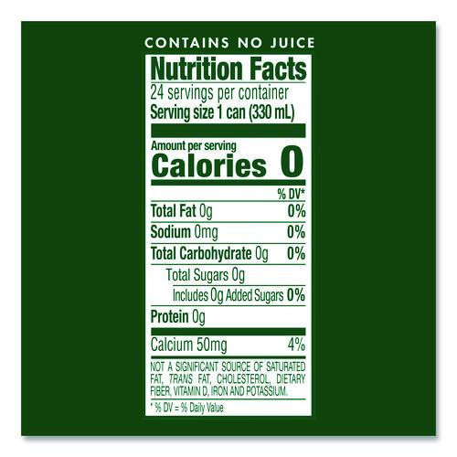 Image of Nestle® 12575240 Maison Perrier Sparkling Water,11.15 oz Can, Lime, 8 Cans/Box