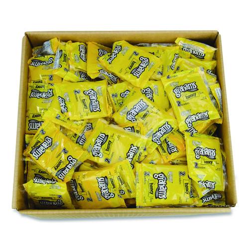 Image of Keebler® 802690 Honey Grahams Crackers, 0.49 oz Bag, 200/Carton