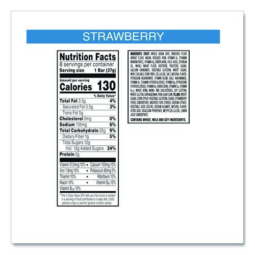 Image of Kellogg's® 511386 Nutri-Grain Soft Baked Breakfast Bars, Strawberry, Indv Wrapped 1.3 Oz Bar, 16/box
