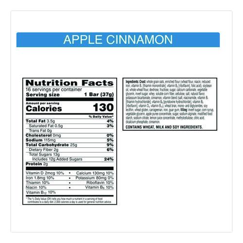 Image of Kellogg's® 511370 Nutri-Grain Soft Baked Breakfast Bars, Apple-Cinnamon, Indv Wrapped 1.3 Oz Bar, 16/box