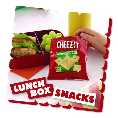 Image of Sunshine® KEE10893 Cheez-It Crackers, 1.5 Oz Bag, White Cheddar, 45/carton
