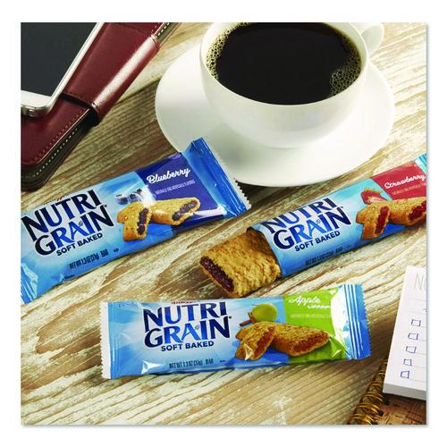 Image of Kellogg's® KEE05872 Nutri-Grain Soft Baked Breakfast Bars, Asstd: Apple, Blueberry, Strawberry, 1.3 Oz Bar, 48/carton