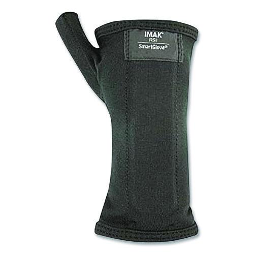 Image of IMAK® RSI A20161 SmartGlove Flexible Wrist and Thumb Support Splint, Small, Fits Left Hand/Right Hand, Black
