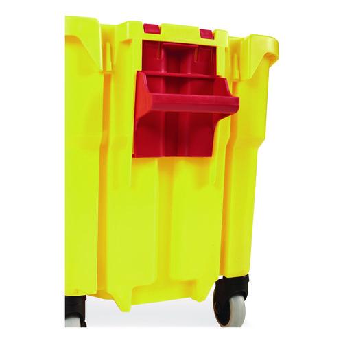 Image of Rubbermaid® Commercial 2064914 Wavebrake 2.0 Bucket, 8.75 Gal, Plastic, Yellow