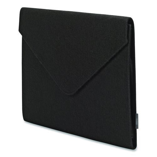 Image of Smead 70920 Soft Touch Cloth Expanding Files, 2" Expansion, 1 Section, Snap Closure, Letter Size, Black