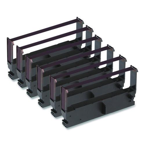 Image of Control Papers 540141 540141 Dot-Matrix Printer Ribbon, Purple, 6/box