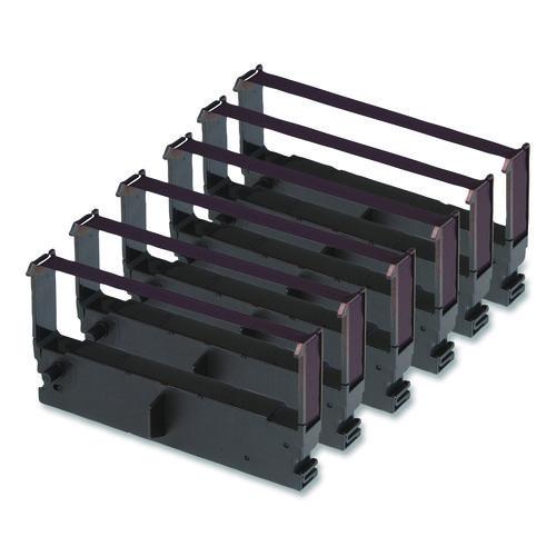 Image of Control Papers 540141 540141 Dot-Matrix Printer Ribbon, Purple, 6/box