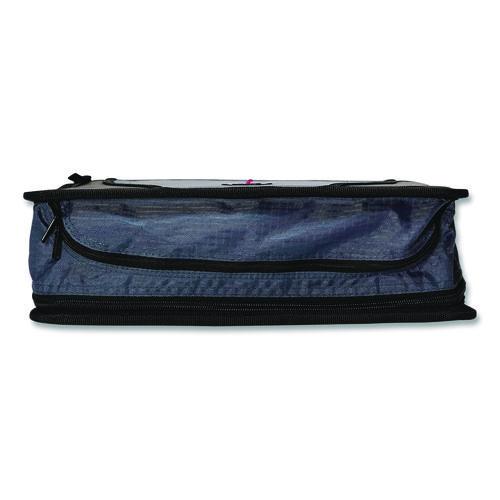 Image of Case it D-146 RED Mighty Zip Tab Binder, 3 Rings, 3" Capacity, 11 X 8.5, Red
