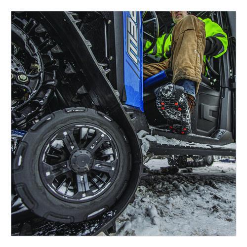 Image of ergodyneÂ® Ice Cleats,Slip-On,Steel Studs,f/5-8 Boots,Medium,2/PR,BK