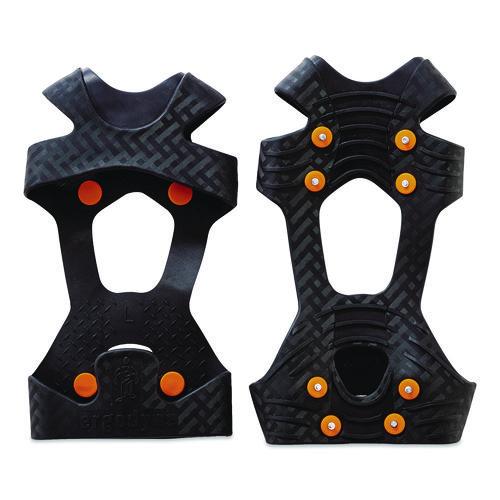 Image of ergodyneÂ® Ice Cleats,Slip-On,Steel Studs,f/5-8 Boots,Medium,2/PR,BK