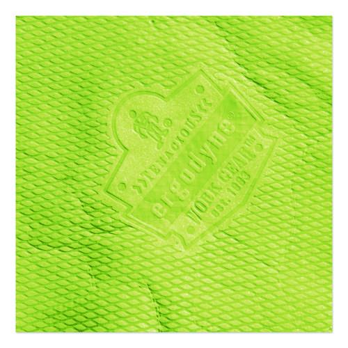 Image of ergodyne® 12439 Chill-Its 6602 Evaporative PVA Cooling Towel, 29.5 x 13, One Size Fits Most, PVA, Hi-Vis Lime