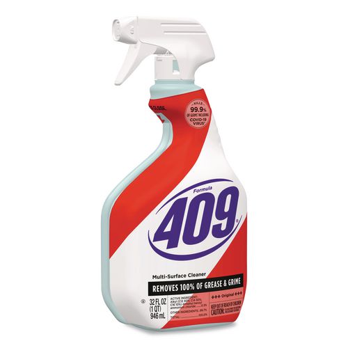 Image of Formula 409® 31220 Multi-Surface Cleaner Spray, Original Scent, 32 oz Spray Bottle, 9/Carton