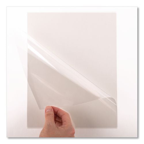 Image of Apollo® VPP100CE-A Plain Paper Transparency Film, 8.5 X 11, Black On Clear, 100/box