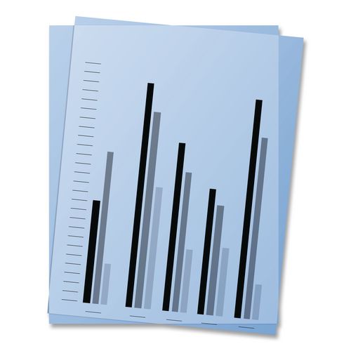 Image of Apollo® VPP100CE-A Plain Paper Transparency Film, 8.5 X 11, Black On Clear, 100/box