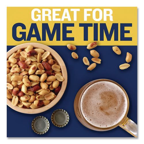 Image of PlantersÂ® Cocktail Peanuts, Salted, 35 Oz Canister