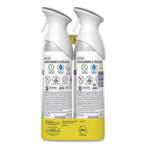 Image of Febreze® 97806 AIR, Crisp Clean, 8.8 oz Aerosol Spray, 2/Pack