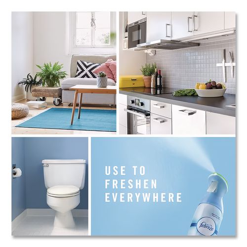 Image of Febreze® 97806 AIR, Crisp Clean, 8.8 oz Aerosol Spray, 2/Pack