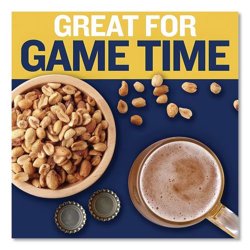 Image of Planters® GEN00360 Salted Peanuts, 2 Oz Packet, 144/carton