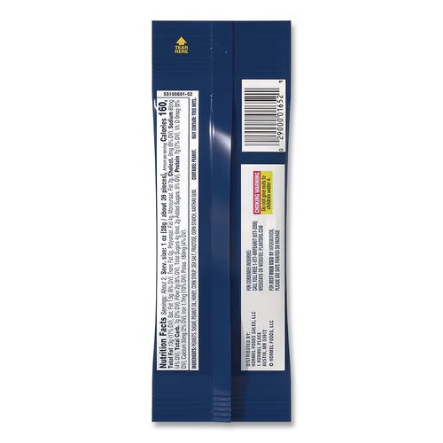 Image of Planters® GEN01652 Honey Roasted Peanuts, 2.5 Oz Tube, 15/box