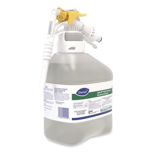 Image of Diversey 5549254 Alpha-Hp Multi-Surface Disinfectant Cleaner, Citrus Scent, 1.5 L Rtd Spray Bottle, 2/carton