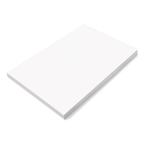 Image of Prang® P9203 SunWorks Construction Paper, 50 lb Text Weight, 9 x 12, White, 50/Pack