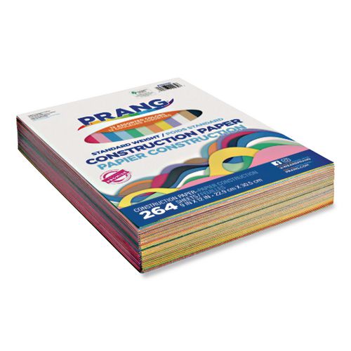 Image of Prang® P1000032 Construction Paper, 9 x 12, Assorted Colors, 264/Pack