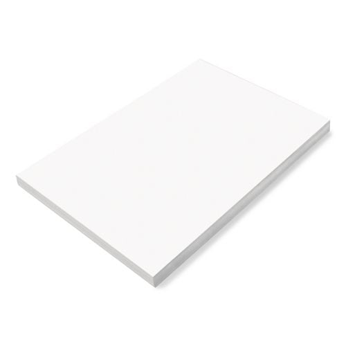 Image of Prang® PAC8708 Construction Paper, 12 x 18, Bright White, 100/Pack