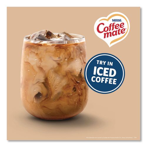 Image of Coffee mate® 11001124 Liquid Coffee Creamer, Original, 0.38 oz Mini Cups, 50/Box, 4 Boxes/Carton