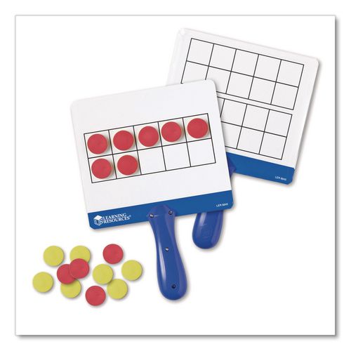 Image of Learning Resources® LER6645 Magnetic Ten-Frame Answer Boards, Ages 5 and Up, 104 Pieces