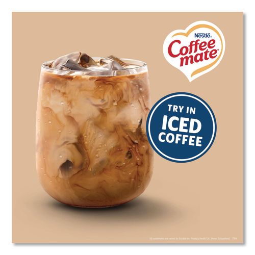 Image of Coffee mate® 11001124 Liquid Coffee Creamer, Original, 0.38 Oz Mini Cups, 50/box