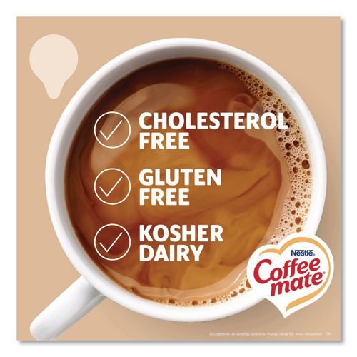Image of Coffee mate® 11001124 Liquid Coffee Creamer, Original, 0.38 Oz Mini Cups, 50/box