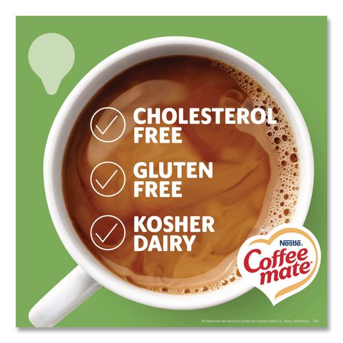 Image of Coffee mate® 11002803 Liquid Coffee Creamer, Irish Cream, 0.38 oz Mini Cups, 50/Box