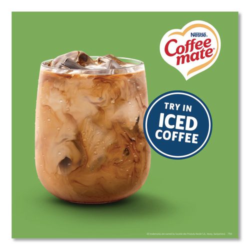 Image of Coffee mate® 11002803 Liquid Coffee Creamer, Irish Cream, 0.38 oz Mini Cups, 50/Box, 4 Boxes/Carton