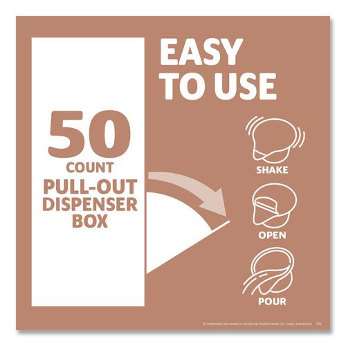 Image of Coffee mate® 11002807 Liquid Coffee Creamer, Cafe Mocha, 0.38 oz Mini Cups, 50/Box, 4 Boxes/Carton