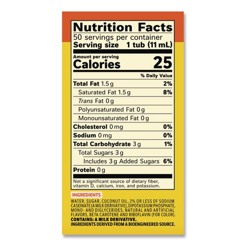 Image of Coffee mate® 11001207 Liquid Coffee Creamer, Hazelnut, 0.38 oz Mini Cups, 50/Box, 4 Boxes/Carton