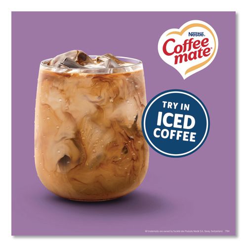 Image of Coffee mate® 12220663 Liquid Coffee Creamer, Italian Sweet Cream, 0.38 oz Mini Cups, 50/Box, 4 Boxes/Carton